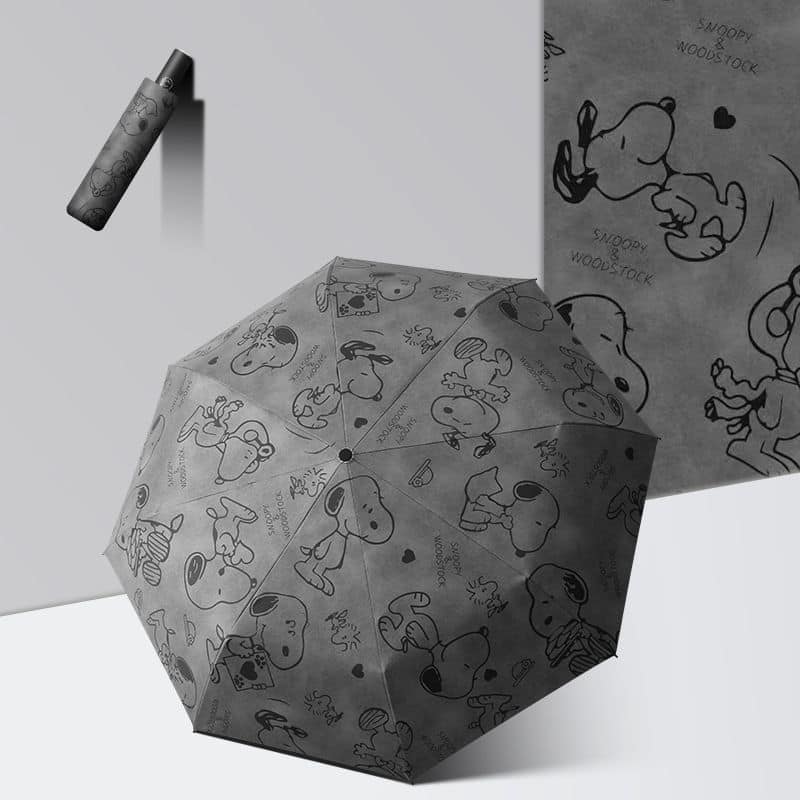 長壽狗狗 折疊防曬晴雨兩用自動傘 2