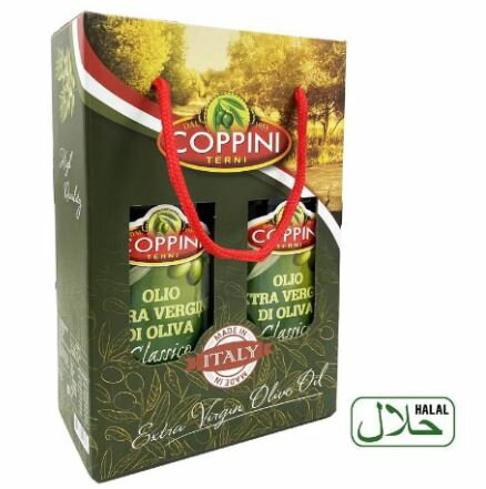Coppini 特級初榨橄欖油 - 經典 1L (禮盒組)