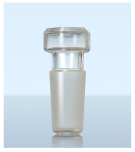 《實驗室耗材專賣》德國 DURAN 玻璃瓶塞 NS24/40 Glass stopper with ground joint, octagonal 實驗儀器 玻璃製品