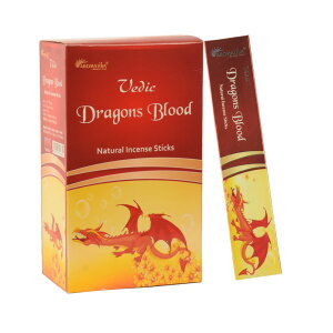 [綺異館] 印度香 龍血 15g 療癒香 Aromatika Vedic Dragons Blood Natural 精典款