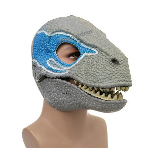 恐龍動嘴巴面具嘴巴關節活動霸王龍面罩爆款恐龍頭套