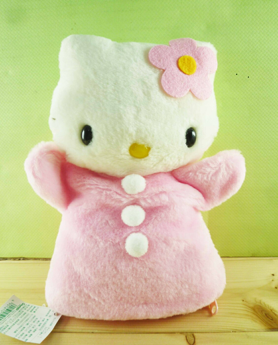 【震撼精品百貨】Hello Kitty 凱蒂貓 造型絨毛手偶-粉 震撼日式精品百貨
