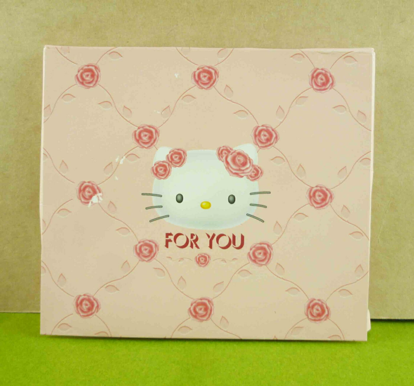 【震撼精品百貨】Hello Kitty 凱蒂貓 立體卡片-粉玫瑰 震撼日式精品百貨