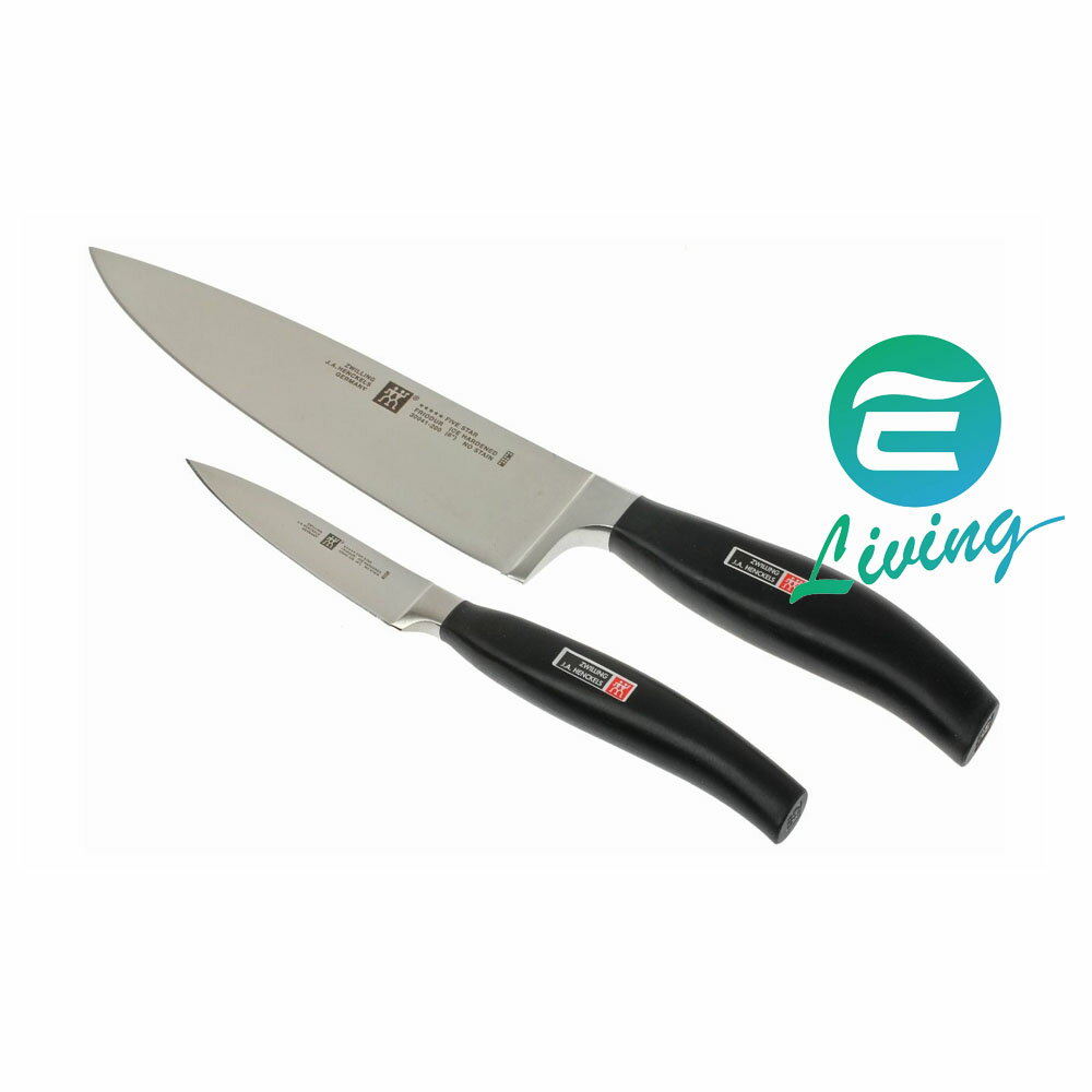 ZWILLING Knife set 2tlg 五星系列不銹鋼刀具組 #30142-000-0【APP下單4%點數回饋】