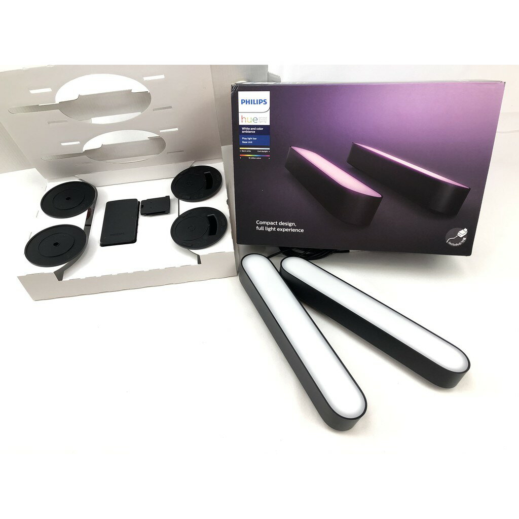 PHILIPS HUE Play 全彩情境 玩轉情境 燈箱(雙入組) PH010 單入PH011 智慧照明 LED 燈條 1