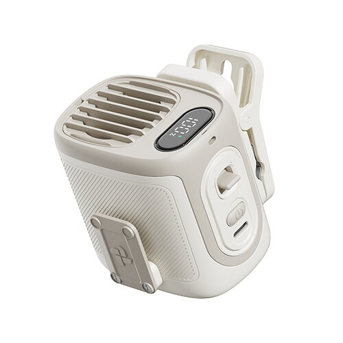 KINYO 多功能腰掛夾扇 UF-532W 【愛買】 1