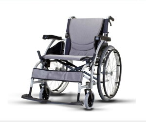 【康揚輪椅S型坐墊 】 舒弧105 輪椅人體工學坐墊 可自推型 雙贈擺位腰墊分指握力球