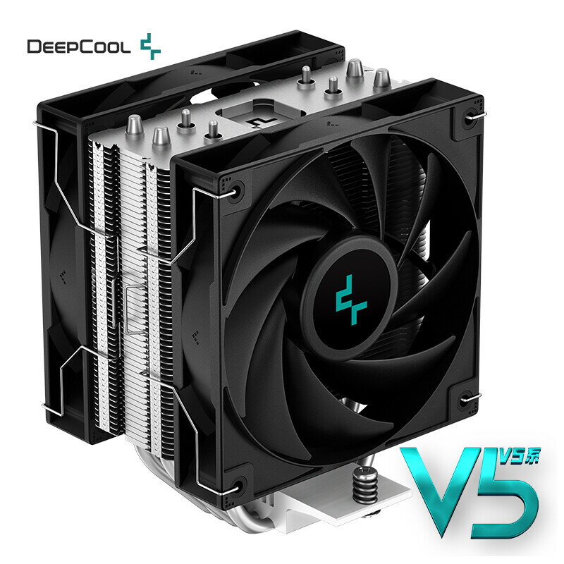 九州風神 玄冰400PLUS V5散熱器CPU幻彩4銅管i5/i7/1700智慧溫控