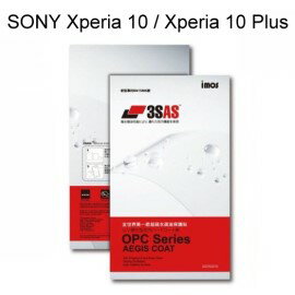 【iMos】3SAS系列保護貼 SONY Xperia 10 / Xperia 10 Plus 超潑水、防污、抗刮