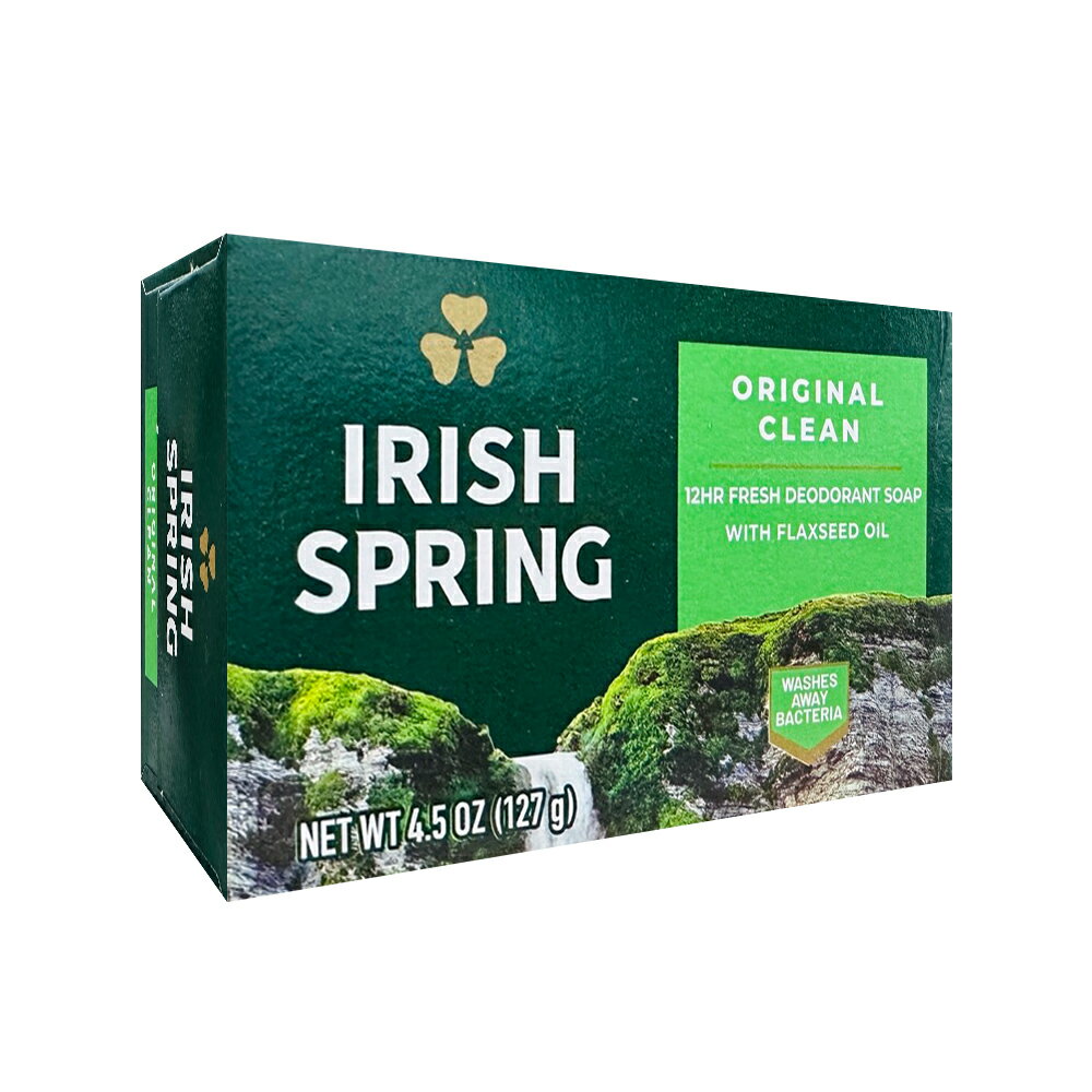 【Irish Spring】清香體香皂4.5oz(127g)