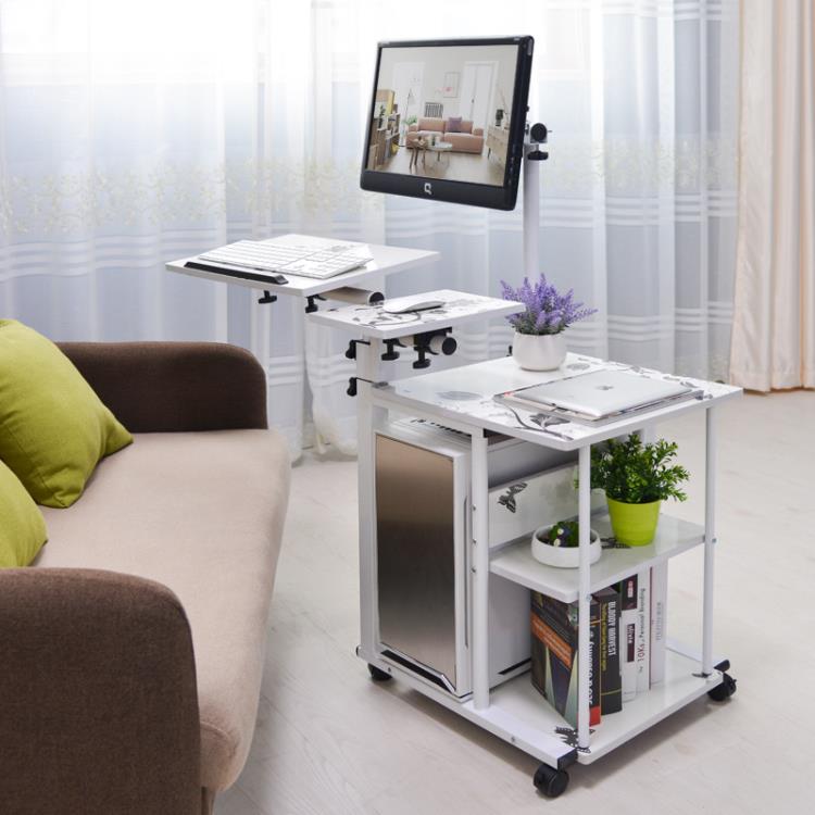 懸掛桌床邊桌床上桌簡約現代可移動電腦臺式桌省空間小戶型懶人桌