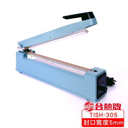【台熱牌 TEW】手壓瞬熱式封口機_30公分(TISH-305)