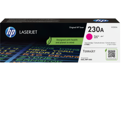【最高22%回饋 滿額折300】HP 230A 紅色原廠 LaserJet 碳粉匣(W2303A) For HP LaserJet 4203 / 4303