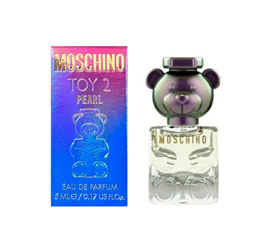 岡山戀香水~MOSCHINO Toy2 珍珠熊女性淡香精5ml~優惠價:250元