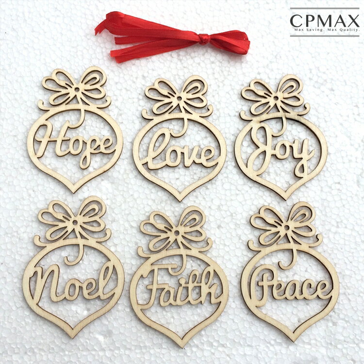 CPMAX 木製聖誕節掛飾 立體木頭掛飾 聖誕節裝飾品 木頭裝飾品 居家裝飾 聖誕節 聖誕裝飾品 木製飾品 【H100】