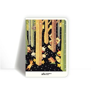AFU - D02 afu格紋筆記本 - 尋夢者森林