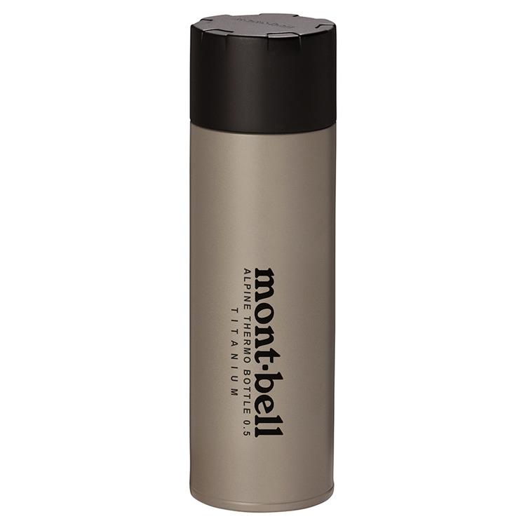 Mont-Bell Titanium ALP Thermo Bottle 0.5L 鈦 保溫瓶 /保冰/輕量斷熱瓶 1134164 TITAN 鈦色 1