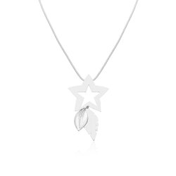 項鍊合金毛衣鍊-鏤空星星葉子情人節生日禮物女飾品73uz38【獨家進口】【米蘭精品】
