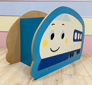 【震撼精品百貨】Shin Kan Sen 新幹線 三麗鷗新幹線收 造型木製收納置物盒(藍)*83058 震撼日式精品百貨
