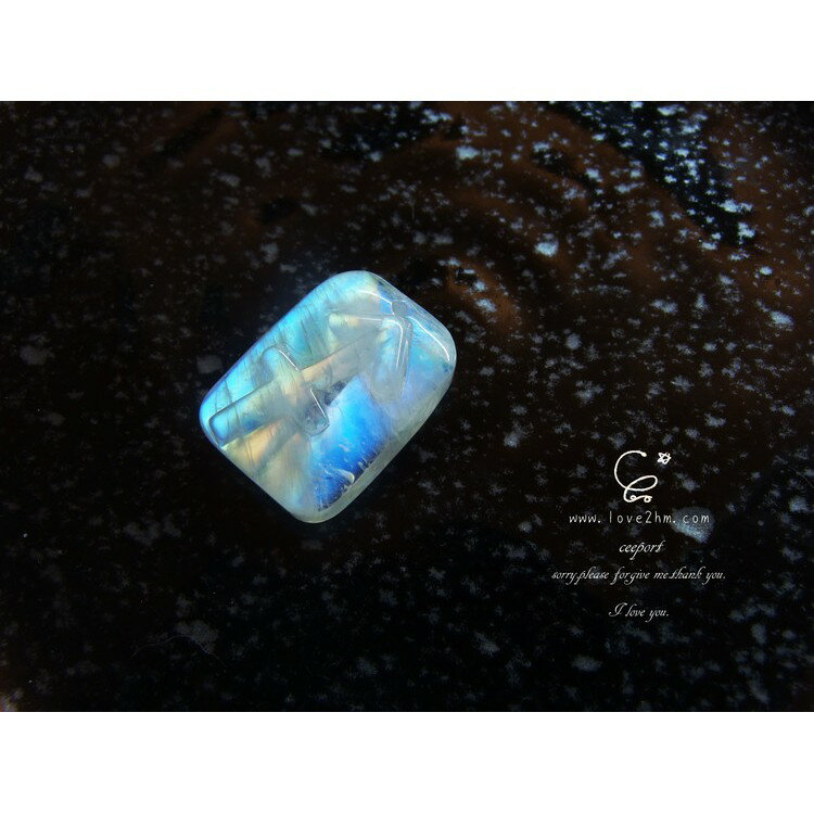 月色星光-射手座/月光石/水晶飾品/ [晶晶工坊-love2hm]