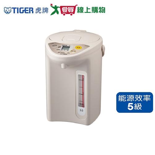 TIGER虎牌 3L微電腦液晶熱水瓶PDR-S30R-CU【愛買】