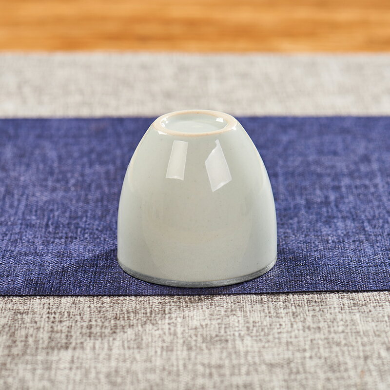 創意陶瓷茶杯手繪青花純銀銀口茶杯品茗杯單個主人杯功夫茶具茶盞 3