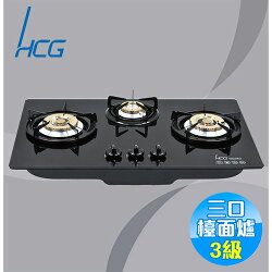 和成 HCG 檯面式三口瓦斯爐 GS353【雅光電器】