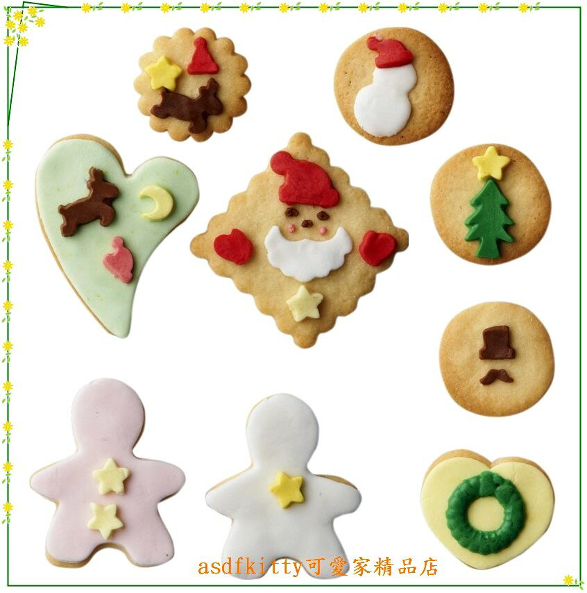 asdfkitty*貝印 COOKPAD棉花糖翻糖模型/巧克力模型-聖誕老公公-DL-8033-日本製