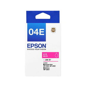 EPSON 原廠 04E 紅色 墨水匣 /個 C13T04E350