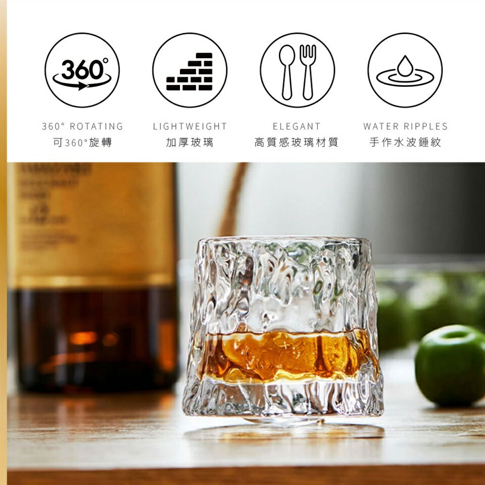 【Krone 皇雀】精選九度角玻璃杯｜咖啡杯 3