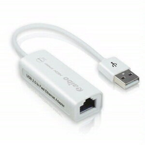 aibo USB2.0轉RJ-45 高速網路卡CA-USB-RJ45B(黑白隨機出貨) [大買家]