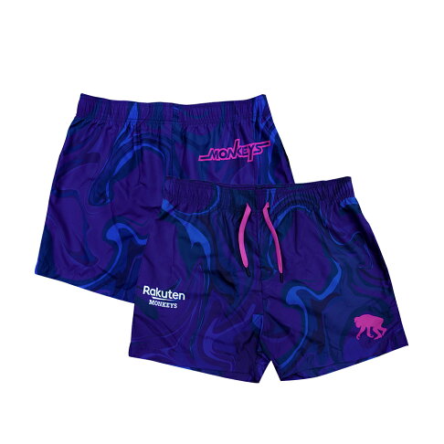 DZP-XI Monkeys海灘短褲 1