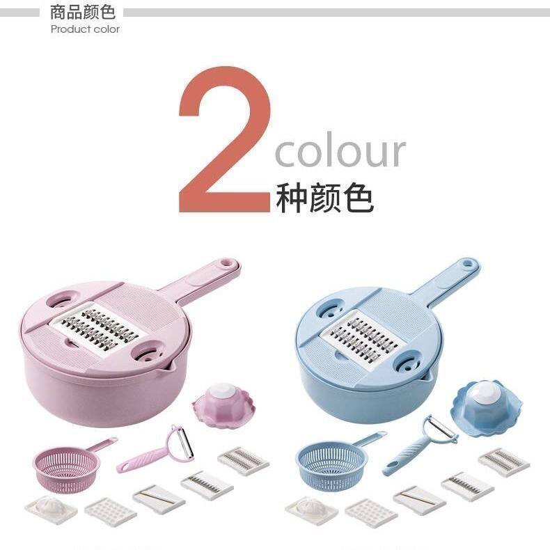 切菜神器 切菜機 攪碎器 多功能切菜器 料理用具 多功能切菜器土豆絲切絲器刨絲器擦絲器切片切蘿卜絲神器廚房用品 3