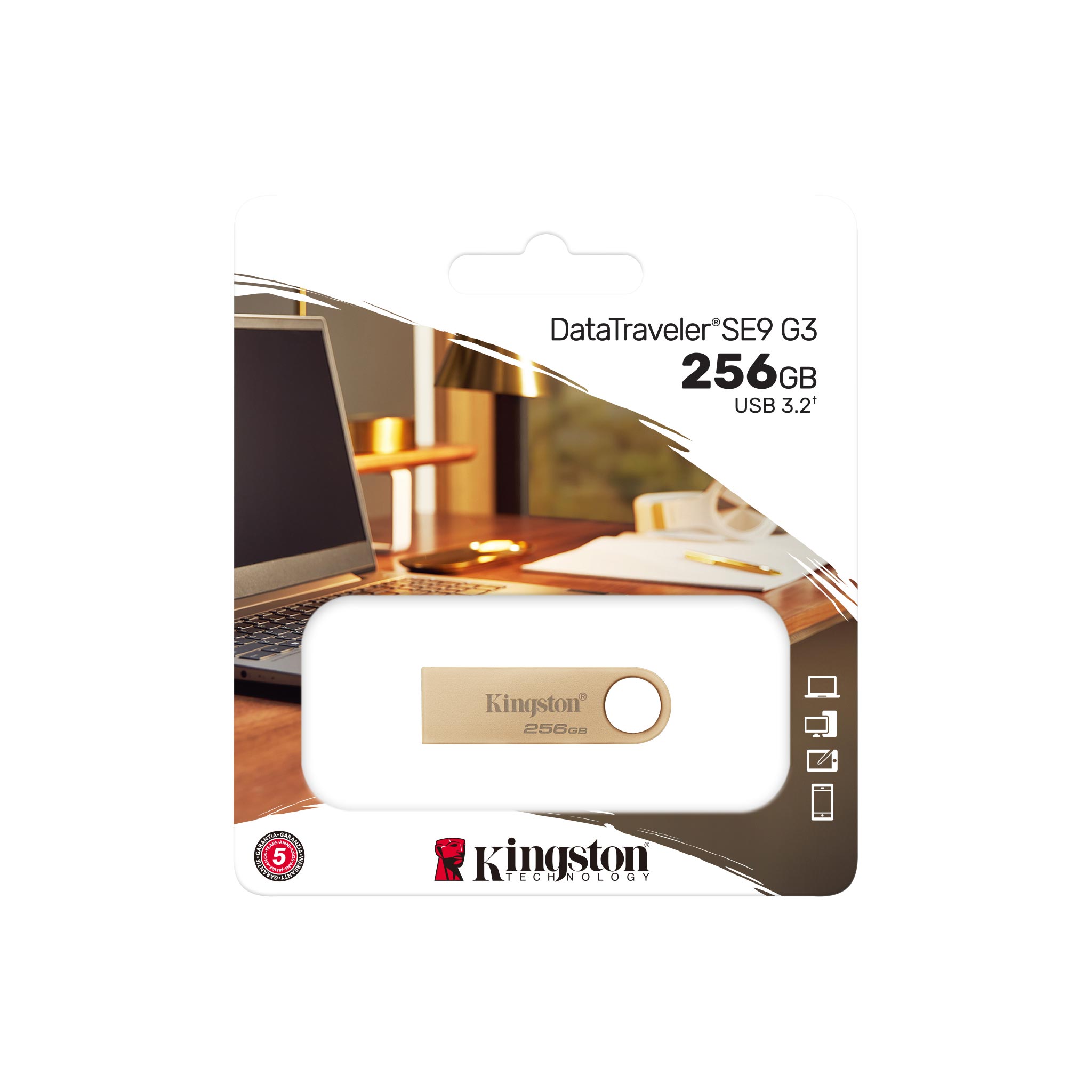 【CUBE卡最高10%回饋】Kingston 256G 256GB【DTSE9G3/256B】DataTraveler SE9 G3 USB3.2 金士頓 隨身碟 2