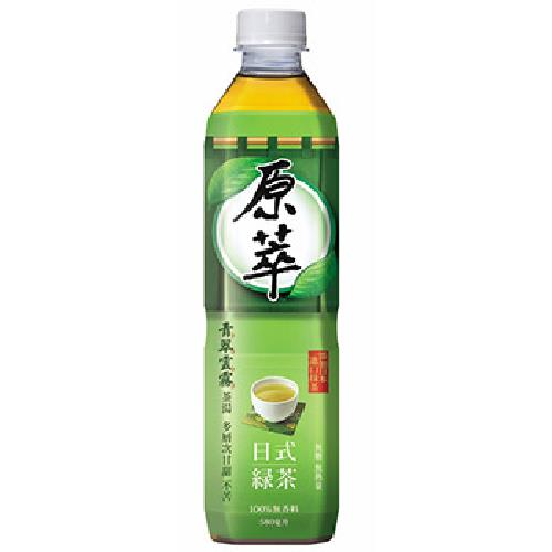 原萃 日式綠茶(580ml*4瓶/組) [大買家]