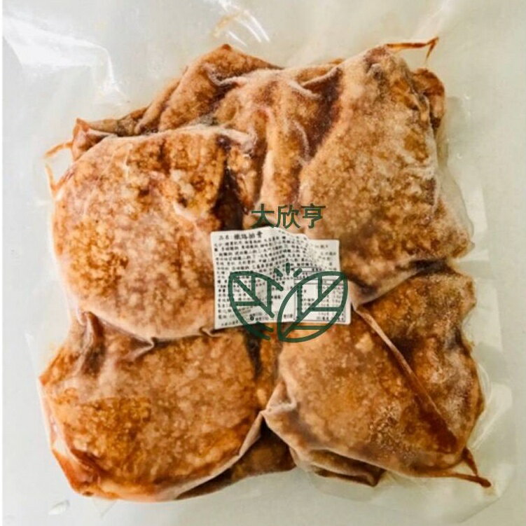 冷凍全熟古早味鐵路排骨(非重組)【每片約100公克*約10-12片裝/每包約1-1.2公斤】《大欣亨》B001030-2 1