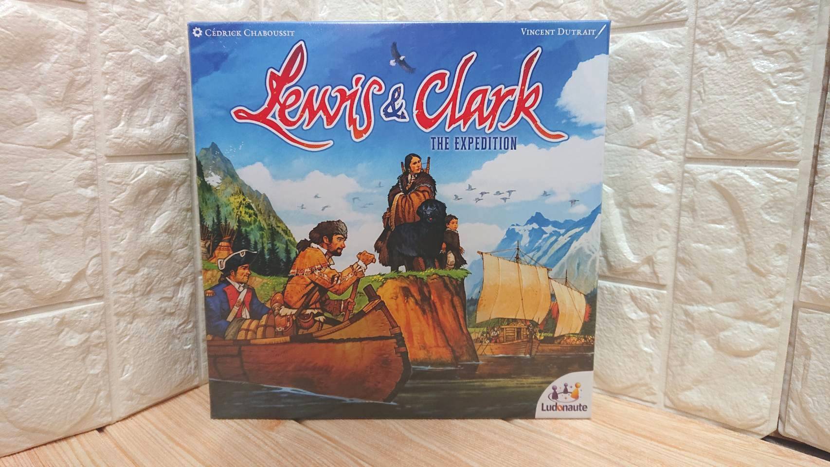 【桌遊侍】 Lewis & Clark 路易斯與克拉克 英文版 正版實體店面快速出貨《免運、附足量牌套》 0