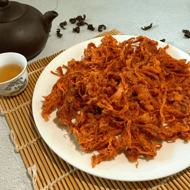 台灣 嚴豬肉絲 (150公克±5%) 共1包 肉乾 肉絲 零嘴 開封即食 中元拜拜 快速出貨 溫體豬肉