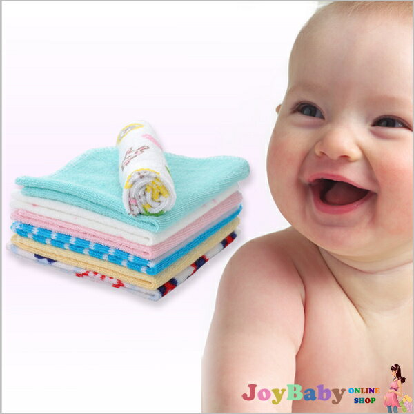 <br/><br/>  口水巾手帕小毛巾8條入-DANROL 寶寶餵奶巾-JoyBaby<br/><br/>