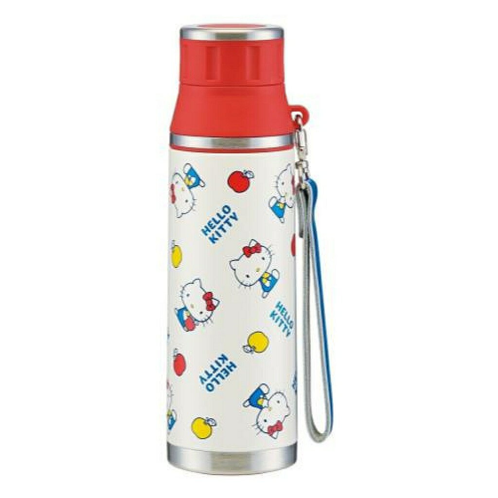 【震撼精品百貨】Hello Kitty 凱蒂貓 KITTY不鏽鋼超輕量保溫保冷水壺(500ML)#31696 震撼日式精品百貨