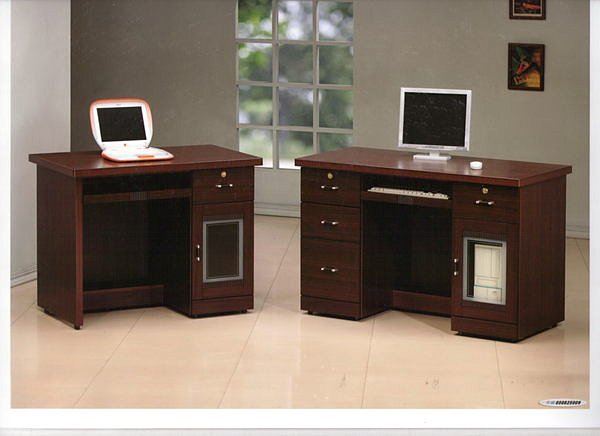 【尚品家具】655-20 特拉特 3.5尺 胡桃 電腦桌/書桌/辦公桌~另有 4.2尺