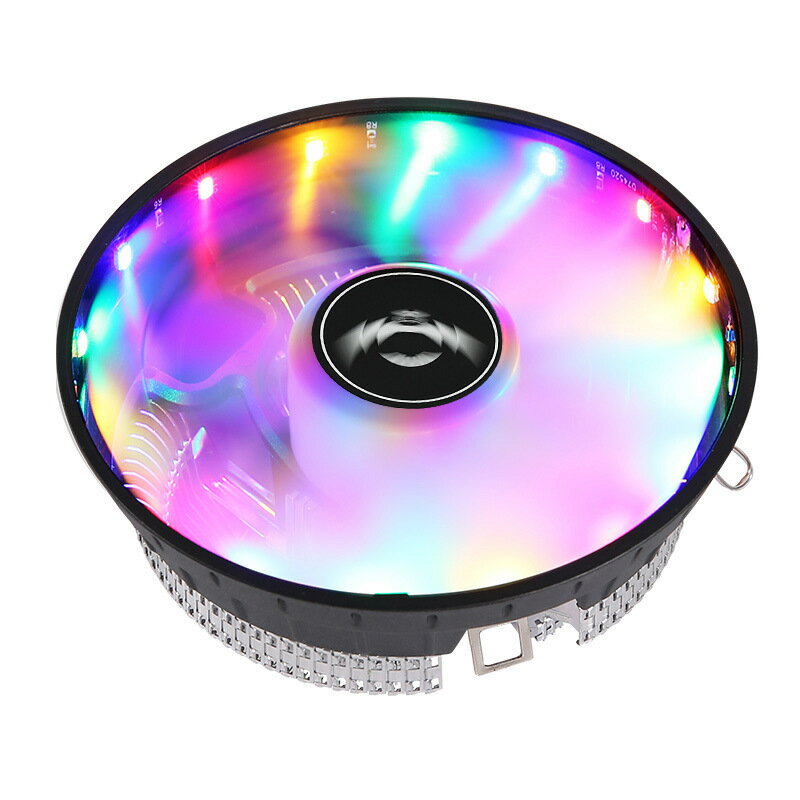 臺式電腦12代1700CPU散熱器115X/1200靜音amd下壓式12cm風扇775i3【北歐家居生活】