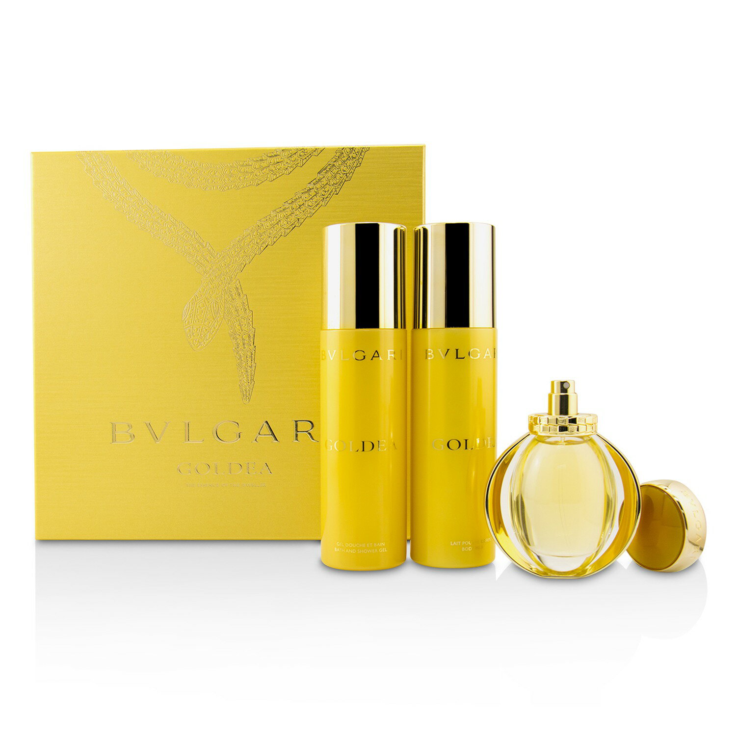 寶格麗 Bvlgari - Goldea 金漾香氛禮盒: 淡香精 50ml + 身體乳液 200ml + 沐浴露 200ml