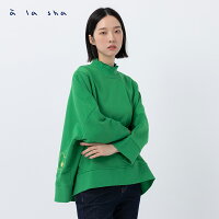 a la sha OVERSIZE跳色高領T a la sha OVERSIZE跳色高領T