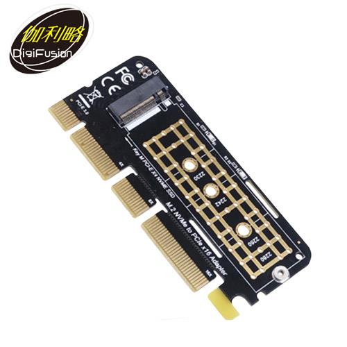 伽利略 M.2 NVMe to PCI-E 16X 轉接卡