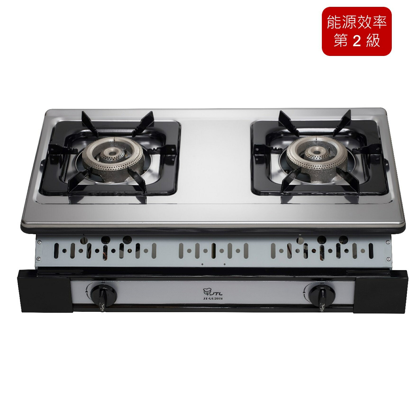 喜特麗 JT-GU205S 雙口嵌入爐 廚房 瓦斯爐 雙口爐