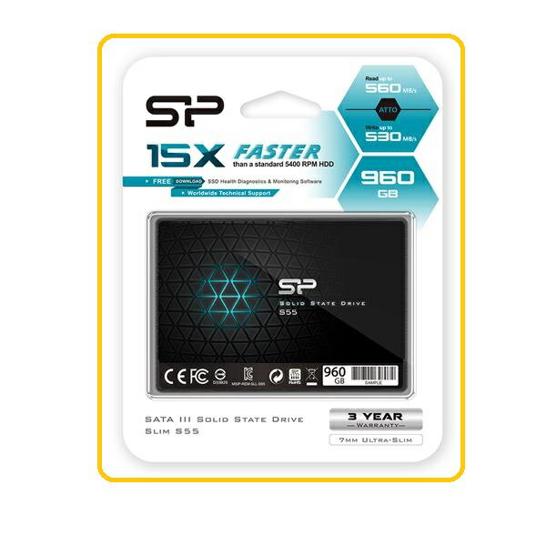 <br/><br/>  SP廣穎 優值入門 S55 960GB 2.5吋 SATA III 固態硬碟<br/><br/>