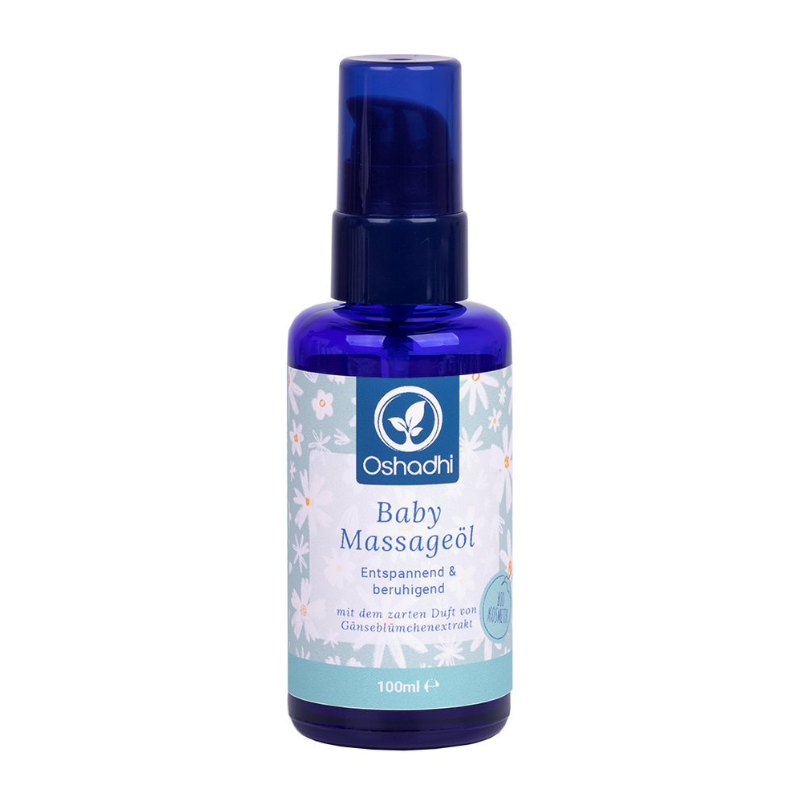 德國 Oshadhi 歐莎迪精油 嬰兒按摩油 100ml 按摩油 溫和 舒緩 嬰兒 雛菊 保濕 按摩 附發票【心心哈德】現貨 全館499超取免運