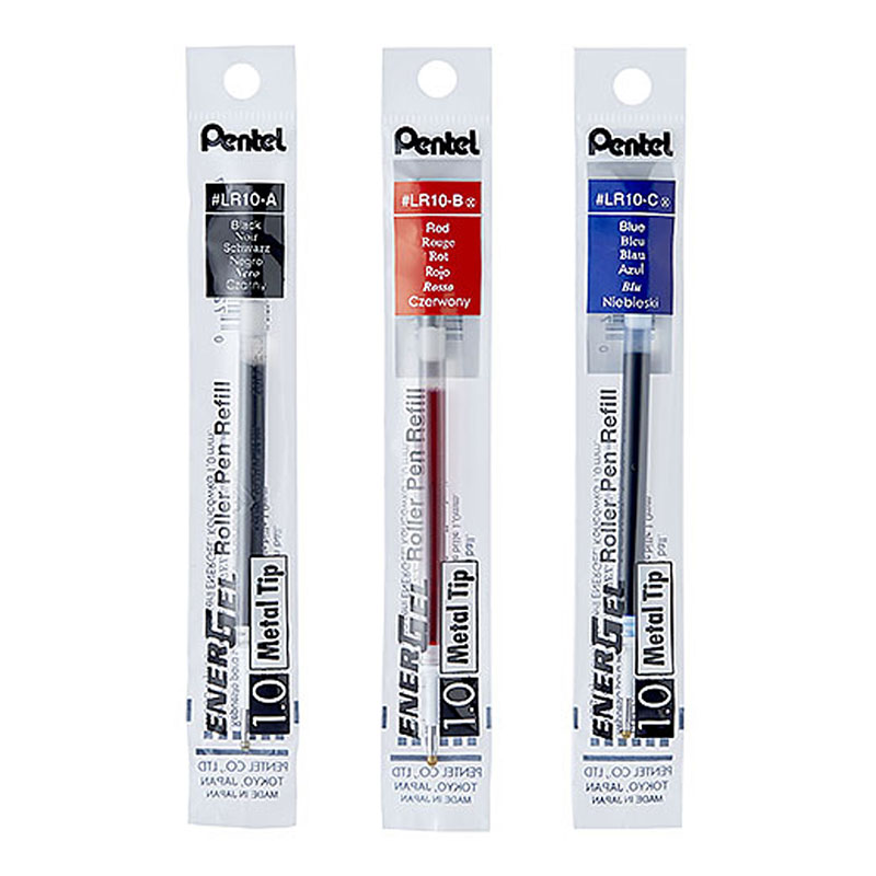 Pentel 飛龍 1.0mm 極速鋼珠筆芯 (砲彈筆頭) LR10