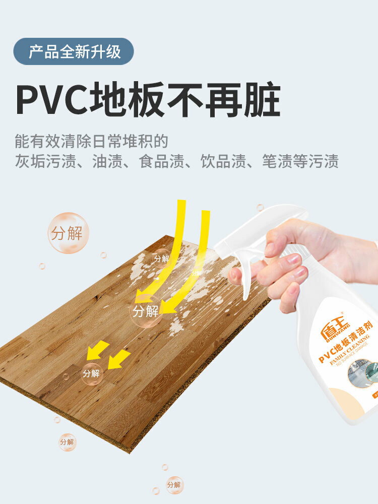 優樂悅~PVC塑膠清潔劑橡膠地面強力去污除垢翻新運動場舞蹈室地板清洗劑 3